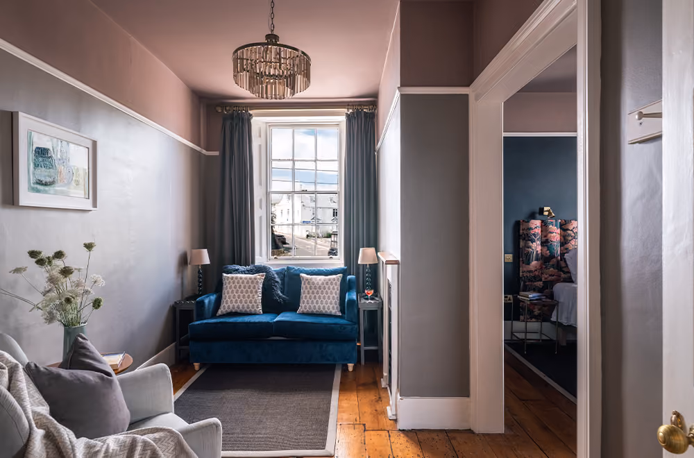 Lighthouse Room Dorset House B&B in Lyme Regis