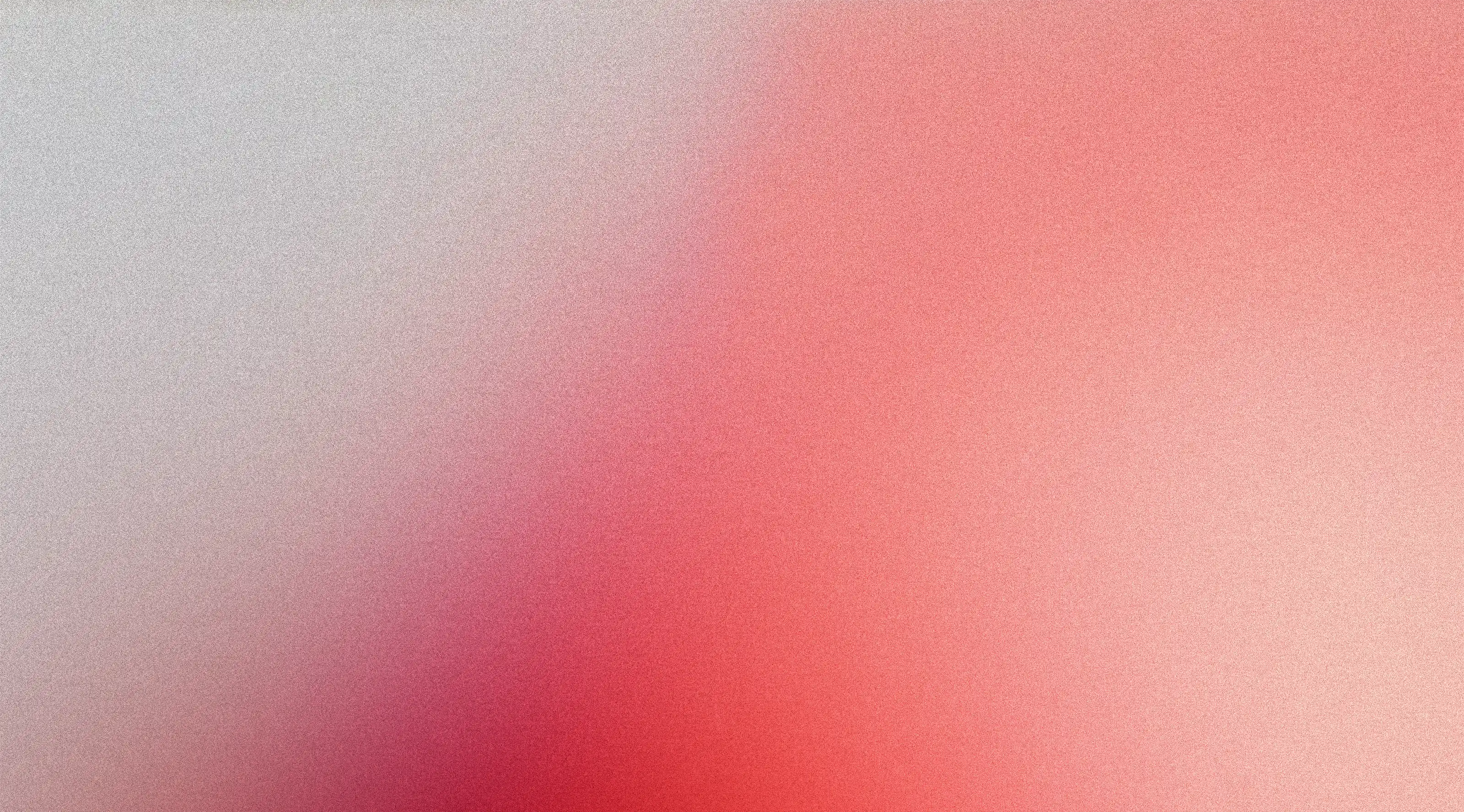 Soft gradient background transitioning from gray on the left to shades of red on the right with a grainy texture.
