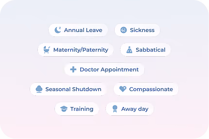 Leave types