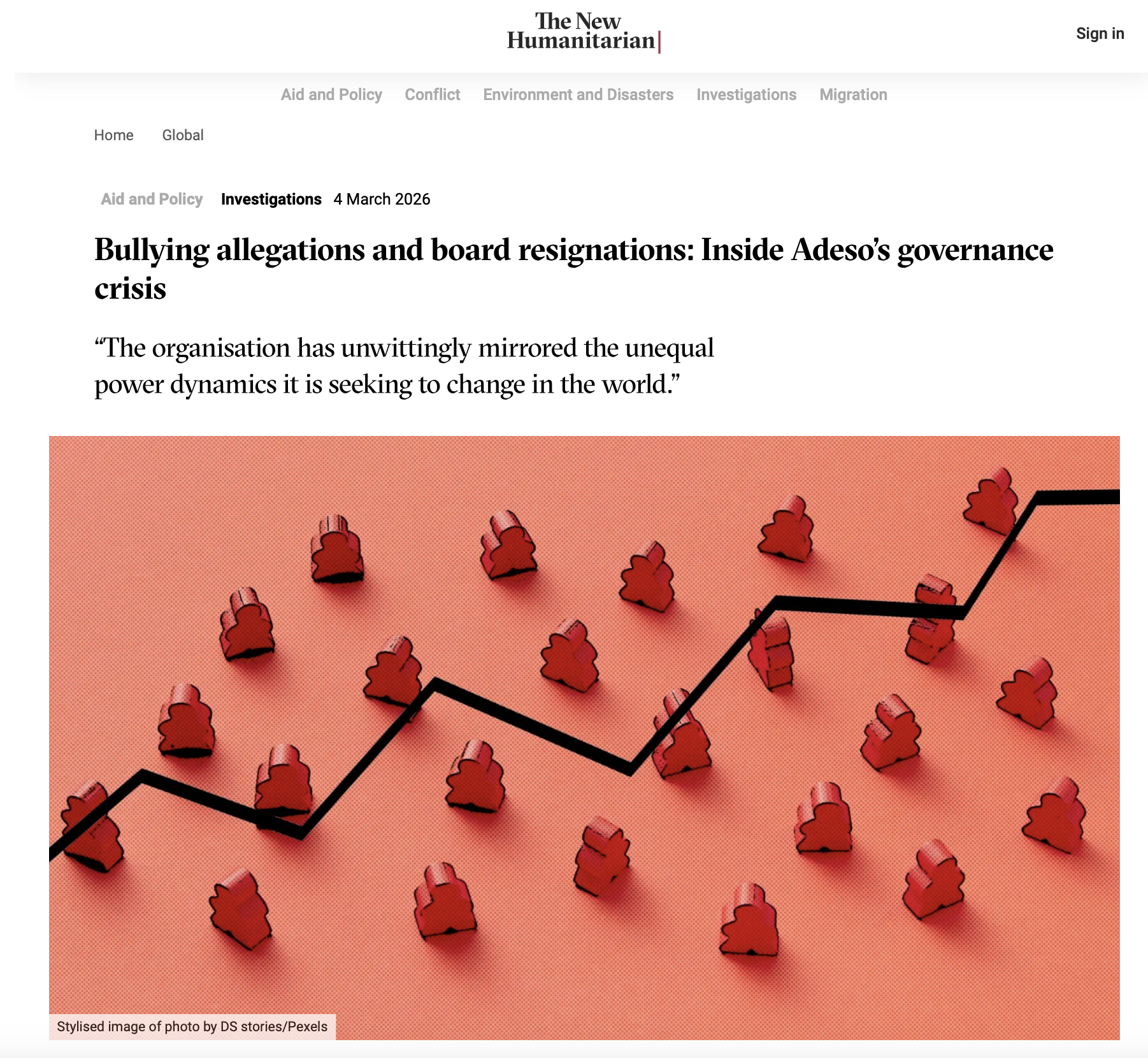 Bullying allegations and board resignations: Inside Adeso’s governance crisis