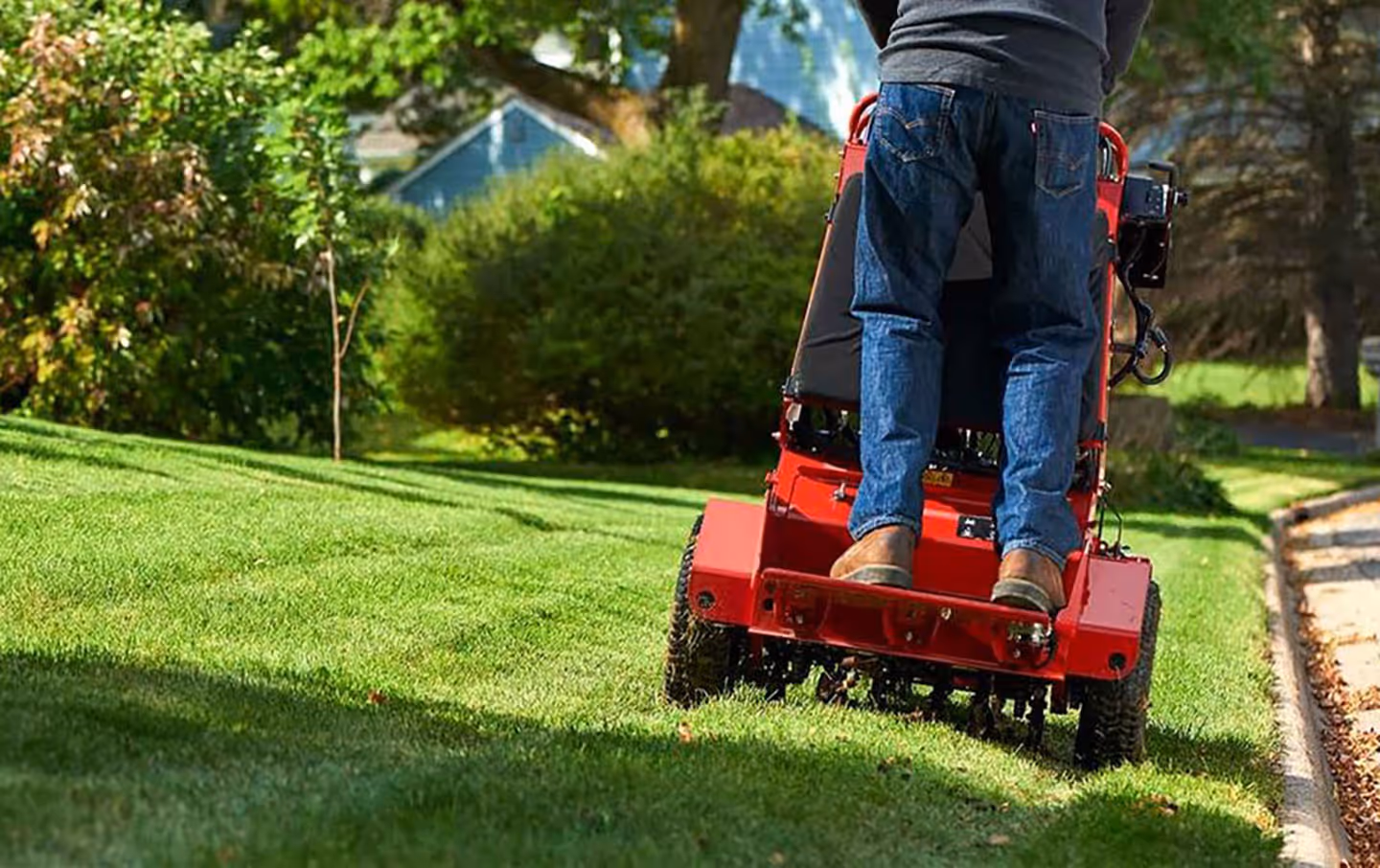 Professional lawn aeration near me for thicker healthier grass in Birmingham, AL