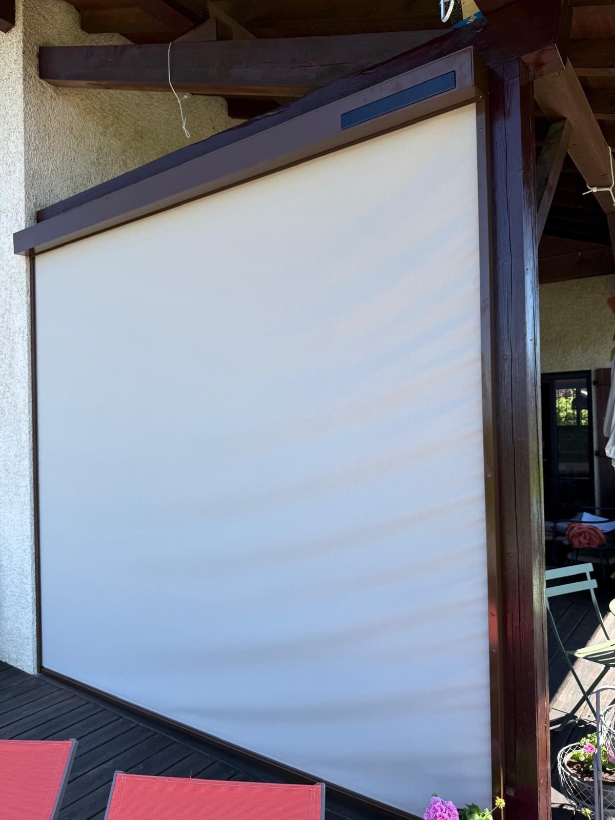 Store screen motorisé Somfy