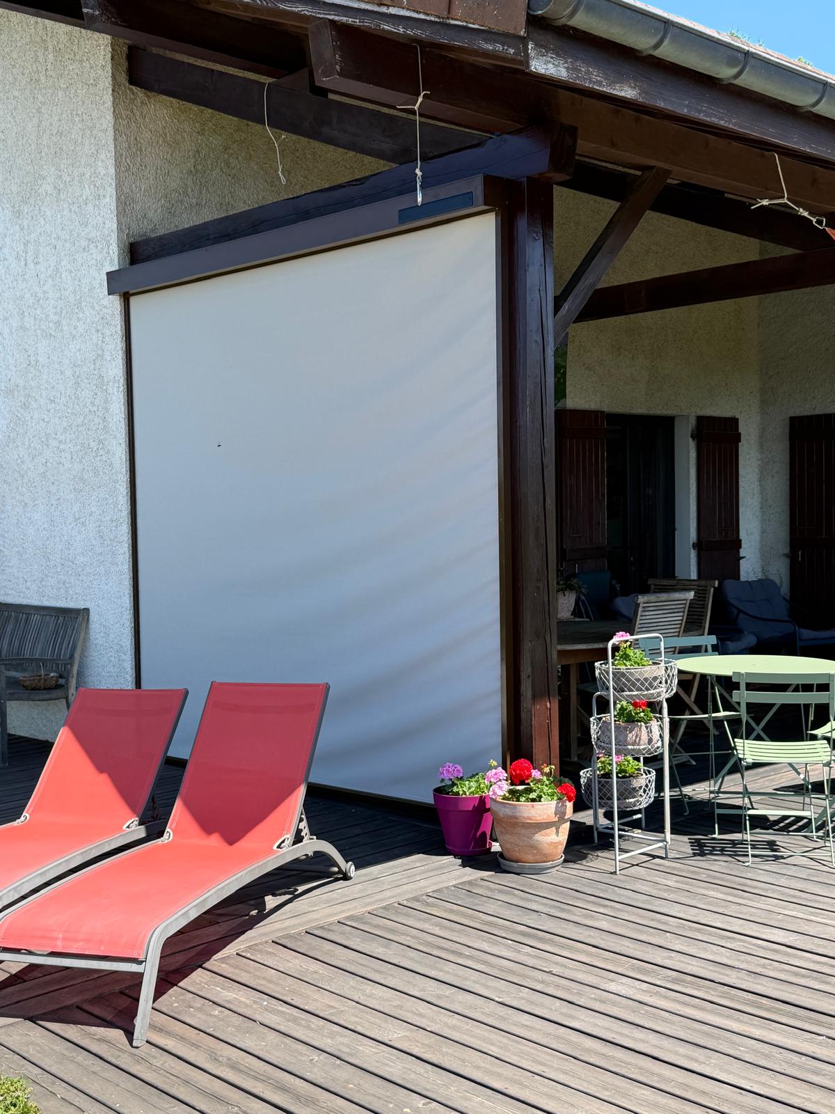 Store screen terrasse