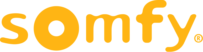 Logo Somfy, motorisation et domotique de volets roulants