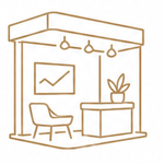 Showroom design — by Orbis