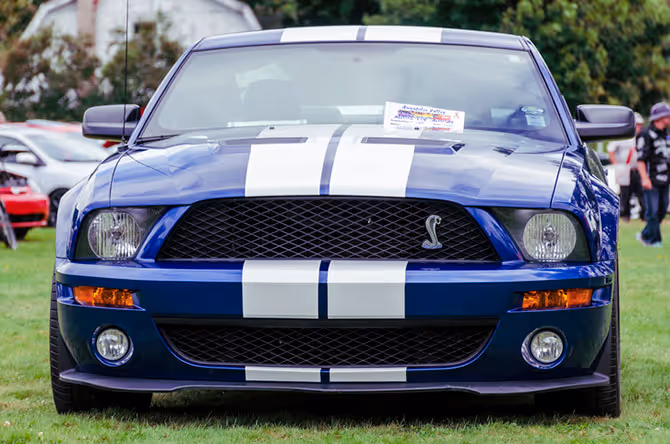 Classic and sports cars on display at the Cars and Coffee event at Paradise Valley Estates