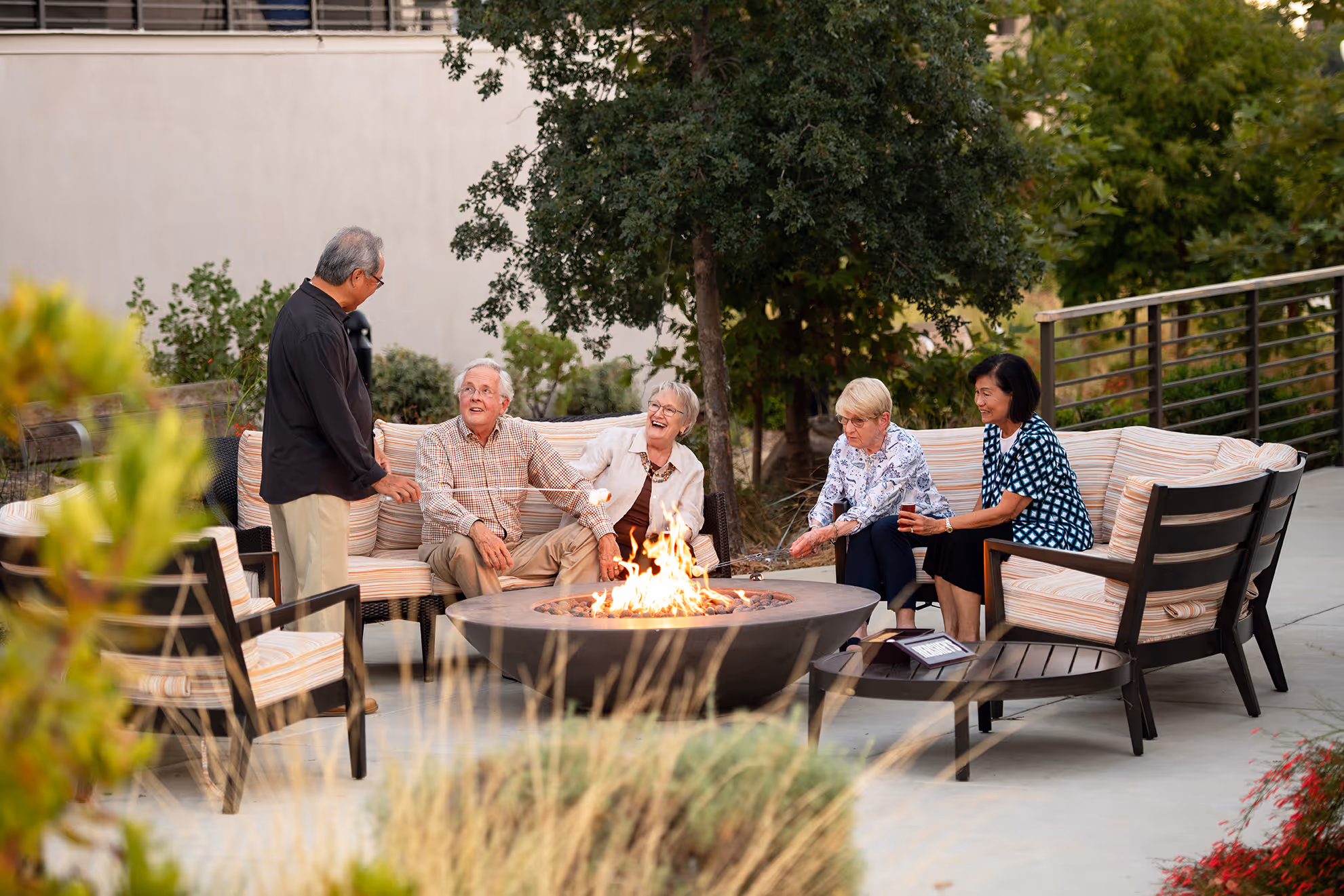 Senior exploring independent living options at a Life Plan Community