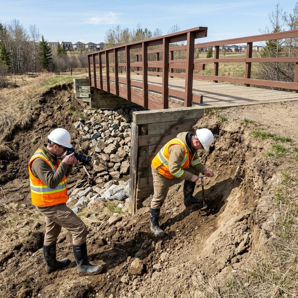 Erosion Geotech condition documentation.