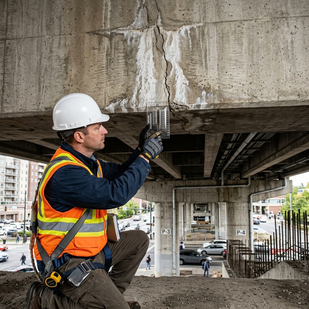 Tablet entry for condition ratings and field documentation.