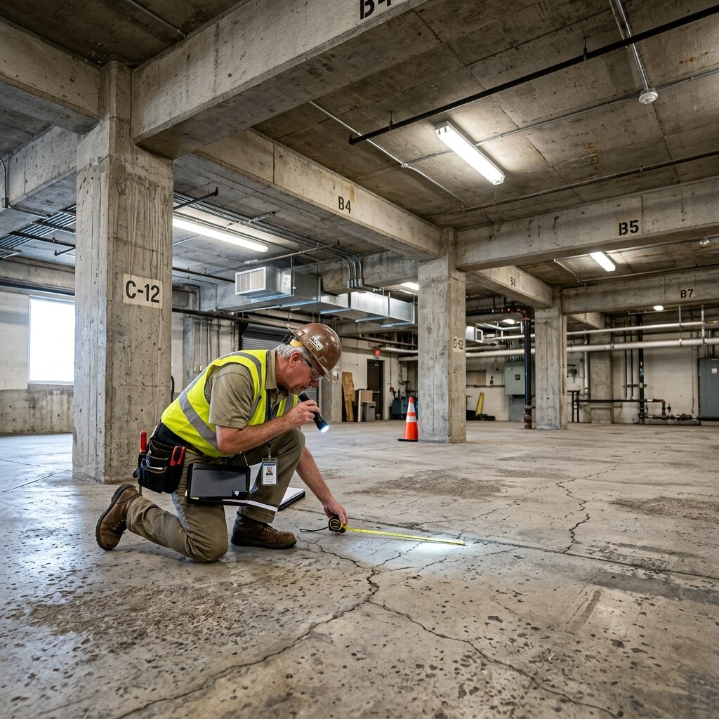 Interior finishes review for wear, damage, and service life.