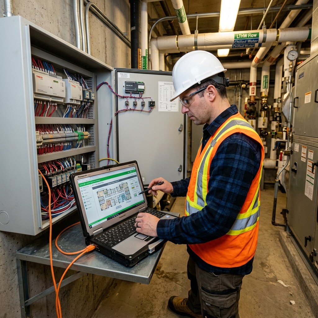 Mechanical system review for age, access, and condition.