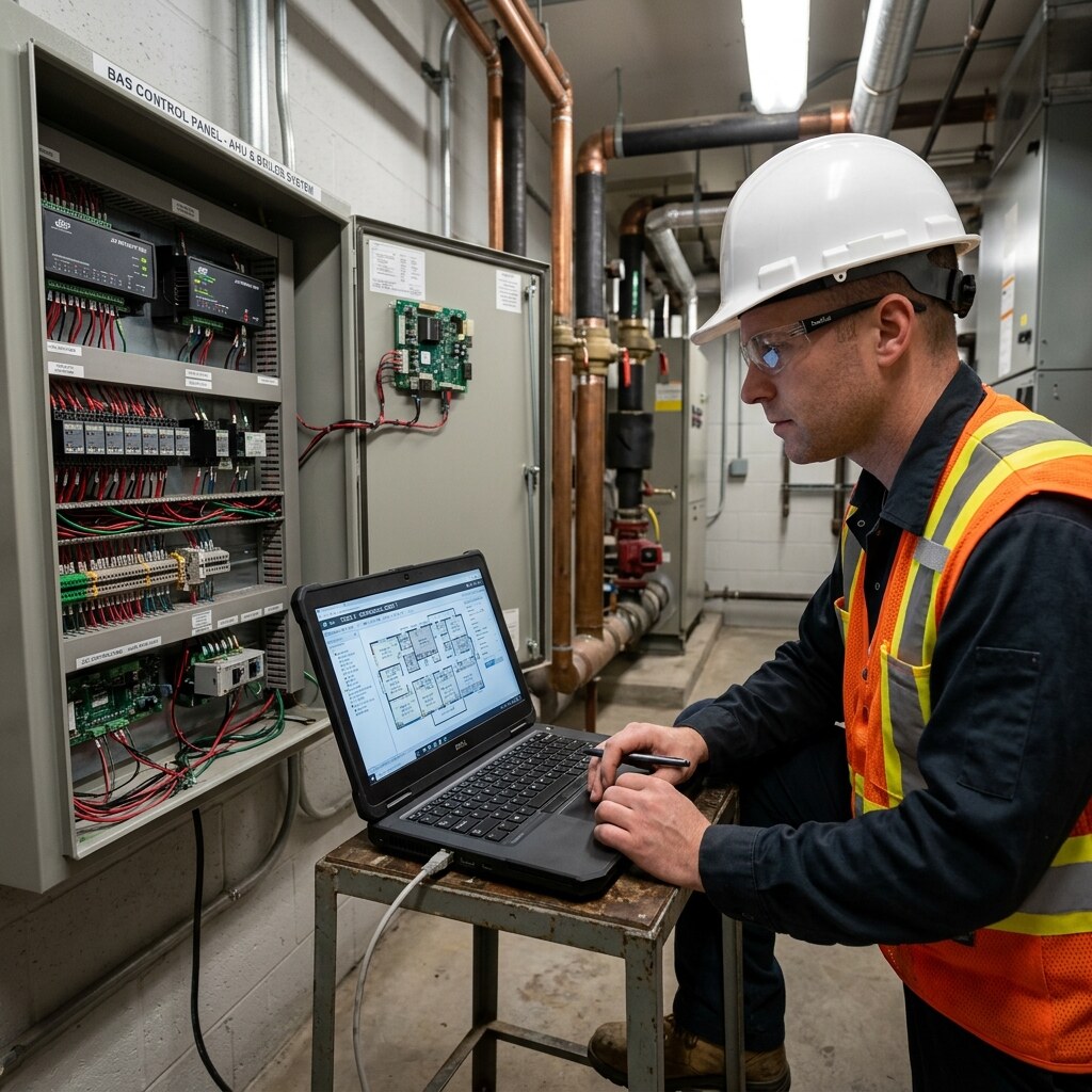 Mechanical system review for age, access, and condition.