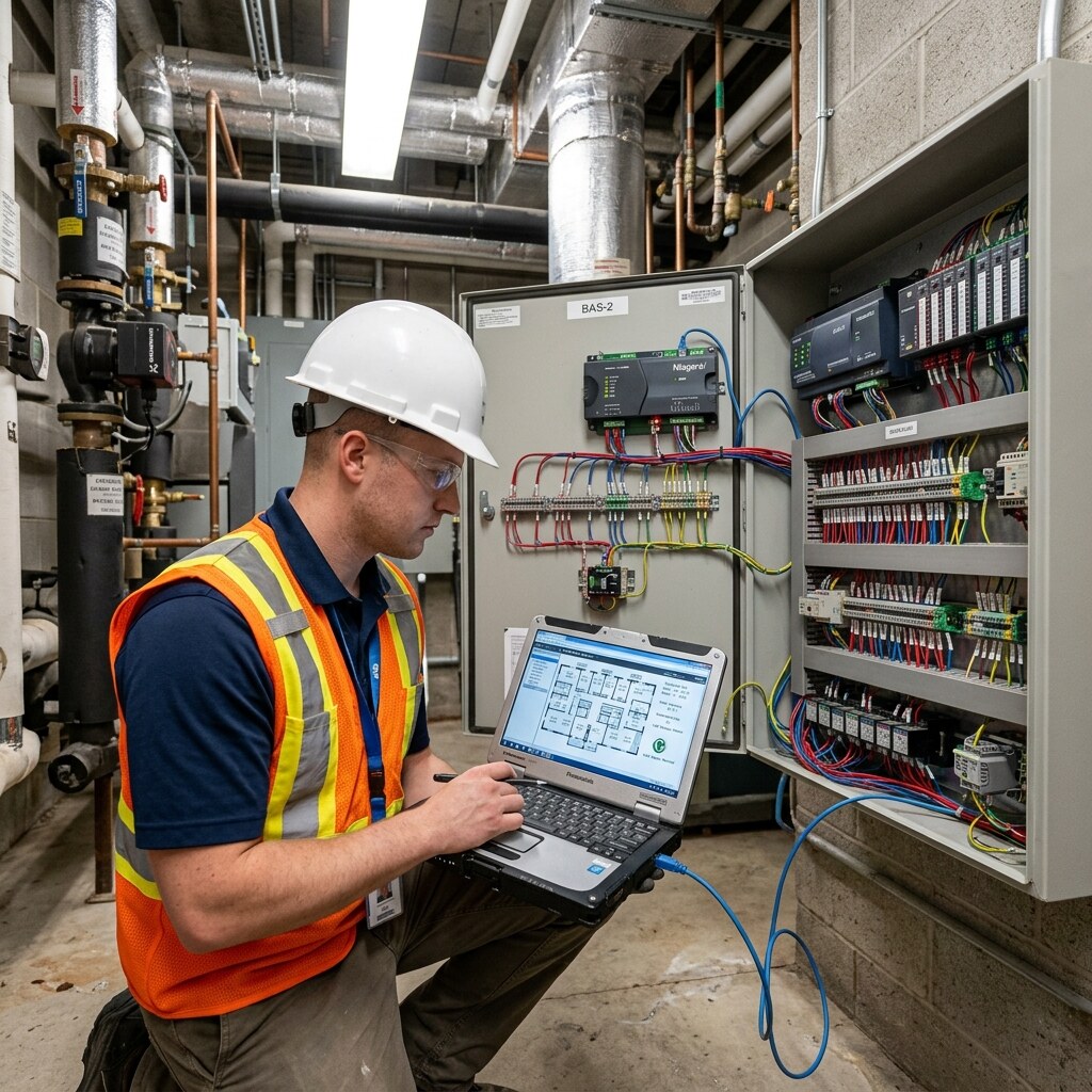 Mechanical system review for age, access, and condition.