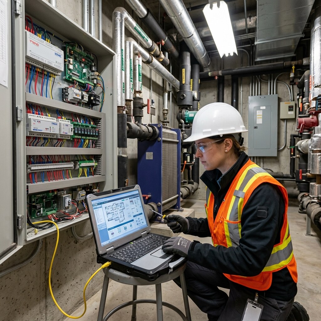 Mechanical system review for age, access, and condition.