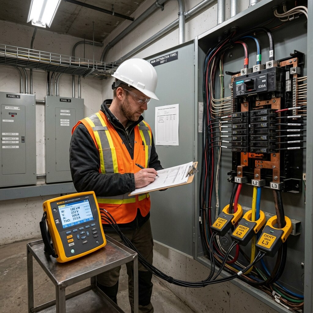 Electrical asset review for serviceability and safety.