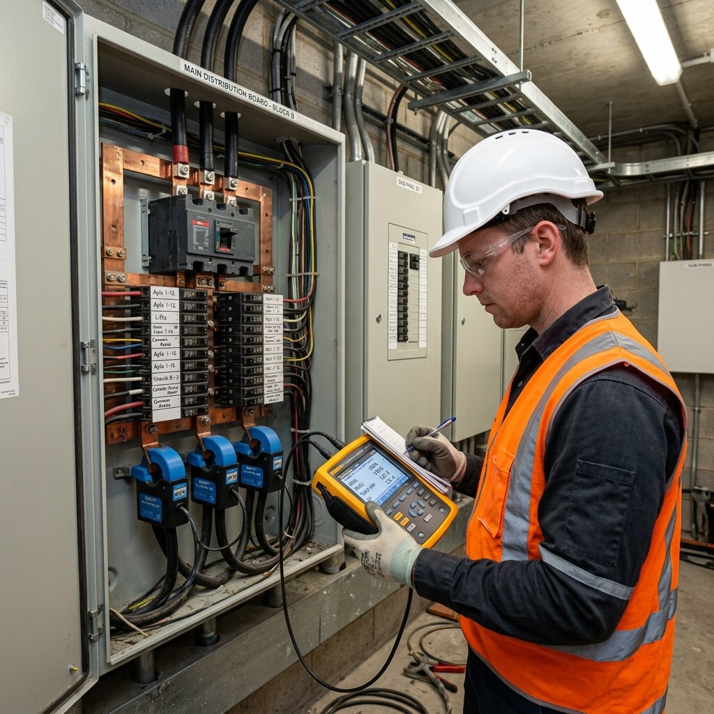 Electrical asset review for serviceability and safety.