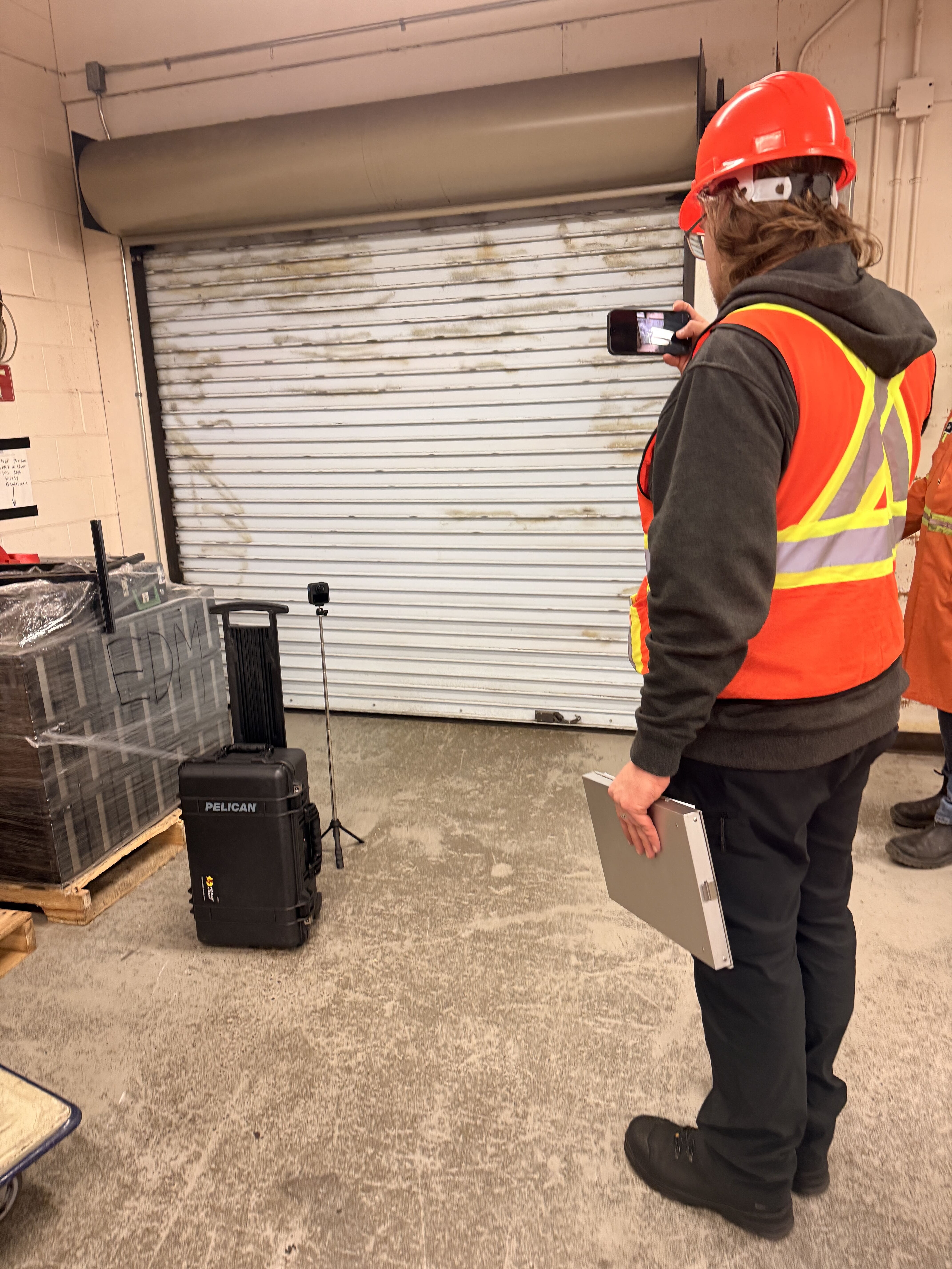 Capturing condition data with 360 camera
