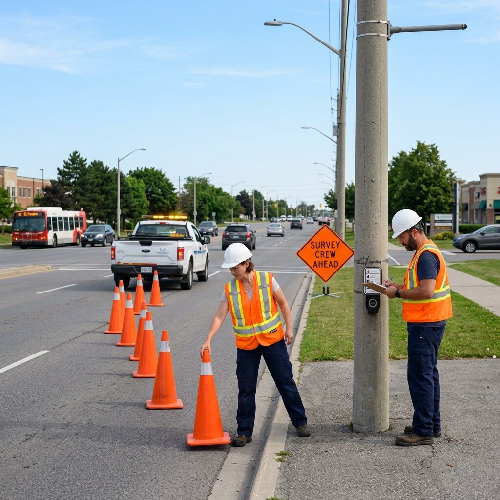 Field setup review for access, equipment, and site safety.