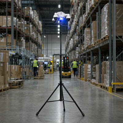 A unit in a fulfillment center.