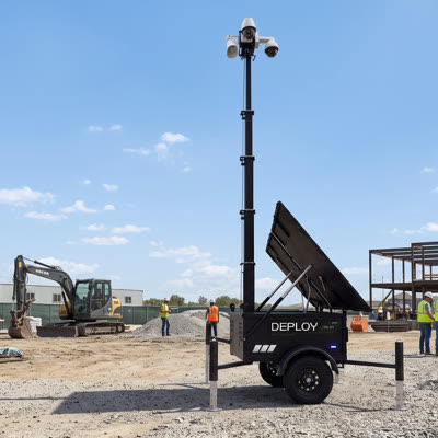 A unit on a construction site.