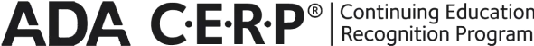ADA CERP logo for Continuing Education Recognition Program