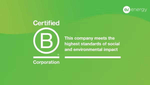 ev.energy obtains B Corp certification