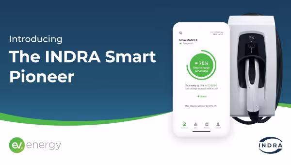 Indra and ev.energy Launch World's Smartest EV Charger