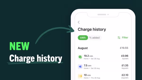 Charge History: Understand your electric vehicle charging in detail