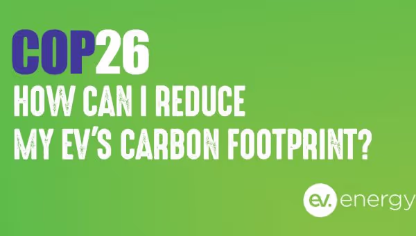 Reducing your carbon footprint
