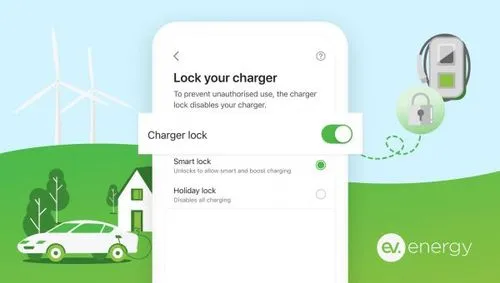 Lock Your Charger with ev.energy