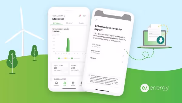 Easily track your EV charging expenses with ev.energy