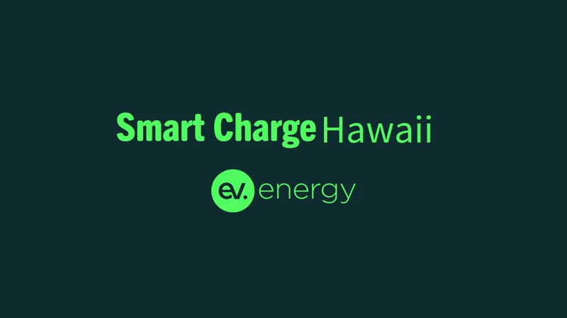 Hawaiian Electric and ev.energy launch Smart Charge Hawaii to help electric vehicle drivers optimize charging