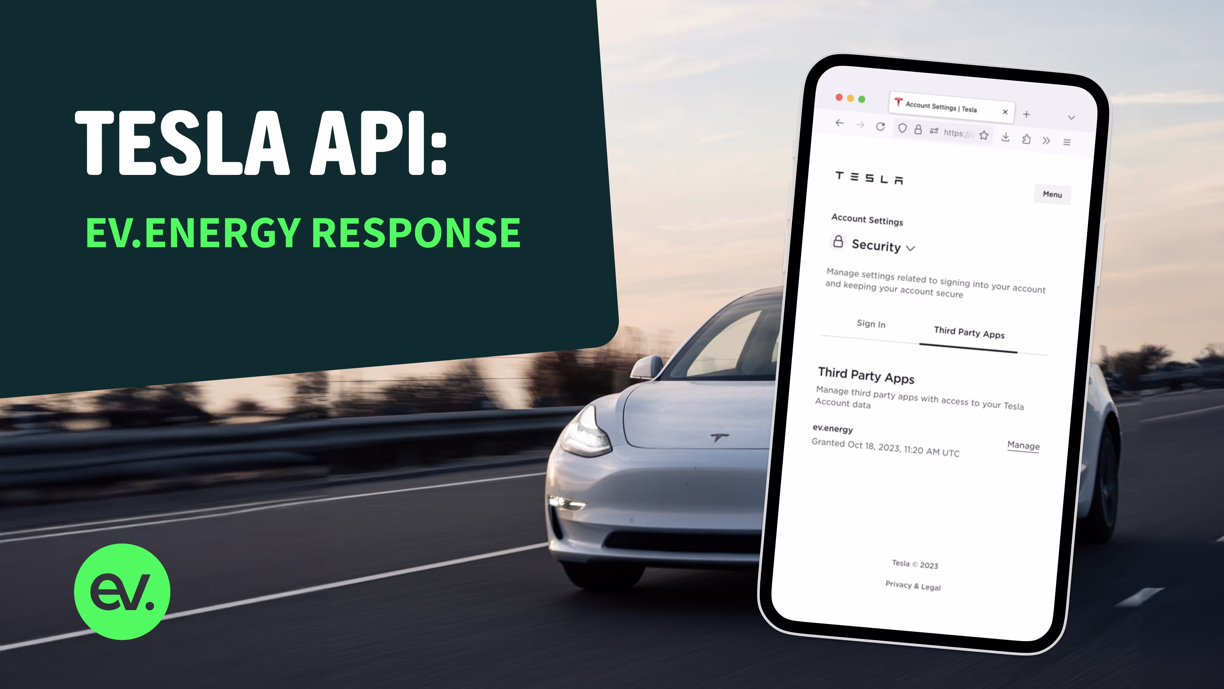 Tesla API leads the way in enabling vehicle-grid integration