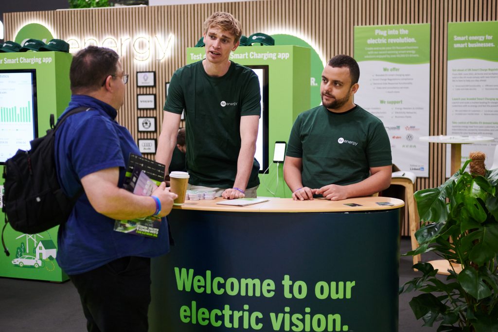 Welcome to our Electric Vision ev.energy at Fully Charged Live UK 2022