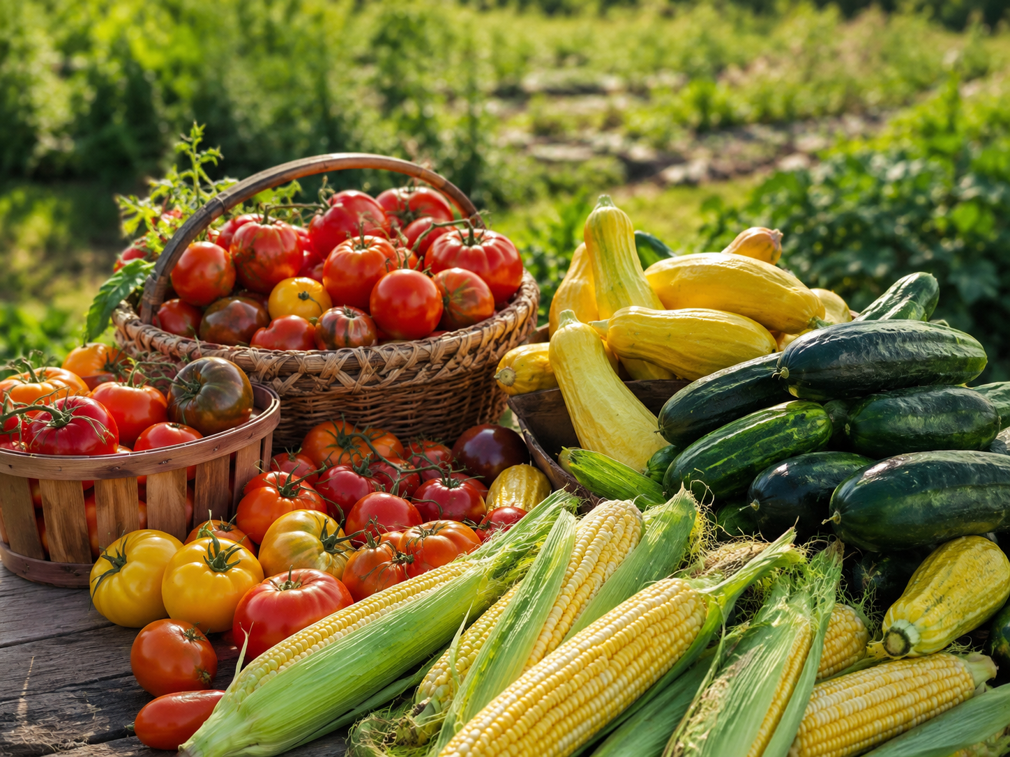 Fresh local farm produce