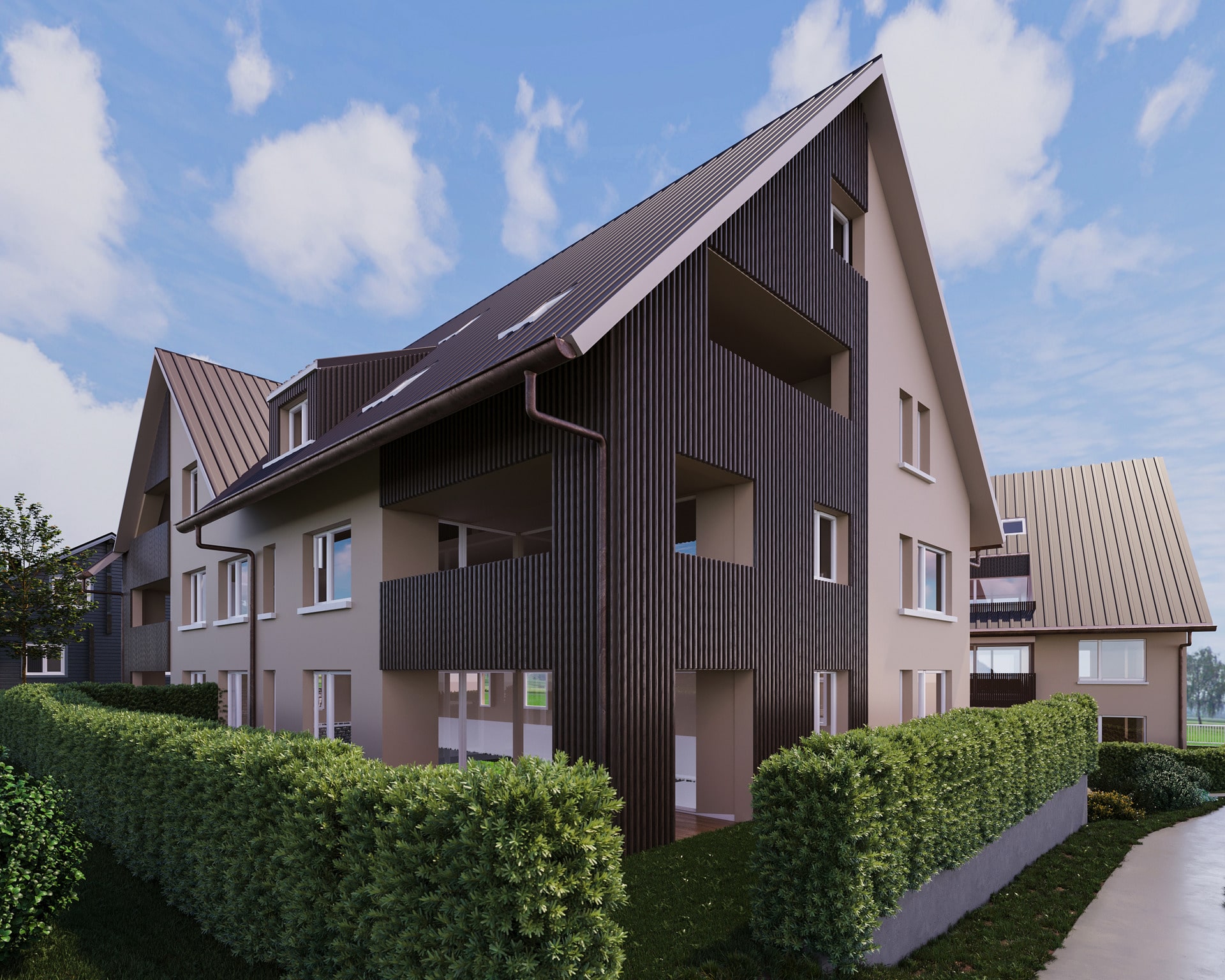 Neubau Mehrfamilienhaus in Will ZH