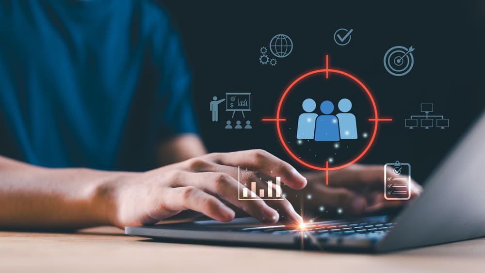 image of diverse group collaboration (for a hr tech)