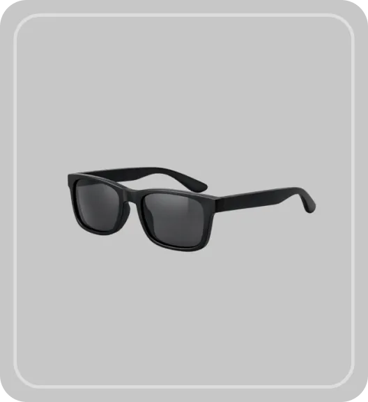 Black stylish sunglasses