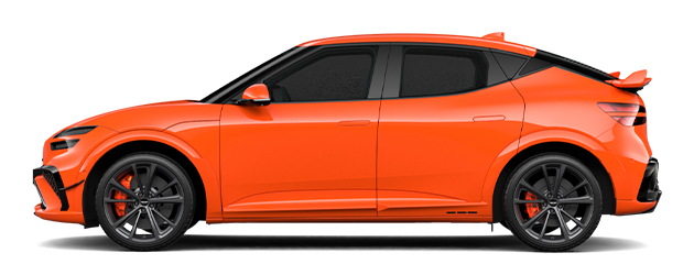 Sideview of Genesis GV60
