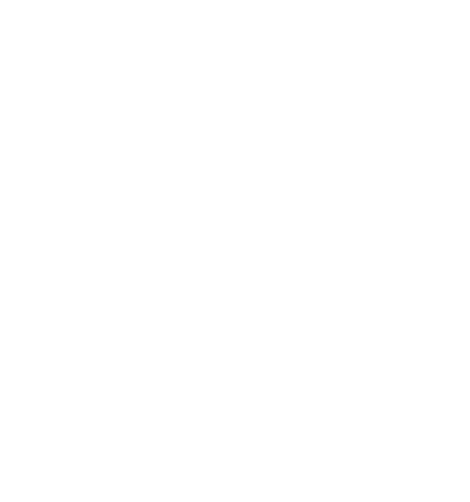 White heart shape combined with a check mark and two sparkle stars on a black background.
