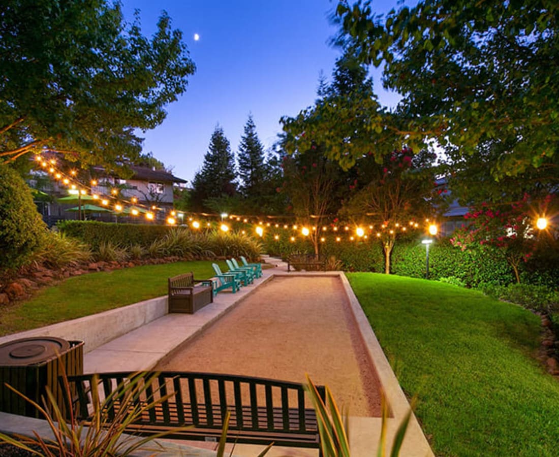 Outdoor game area