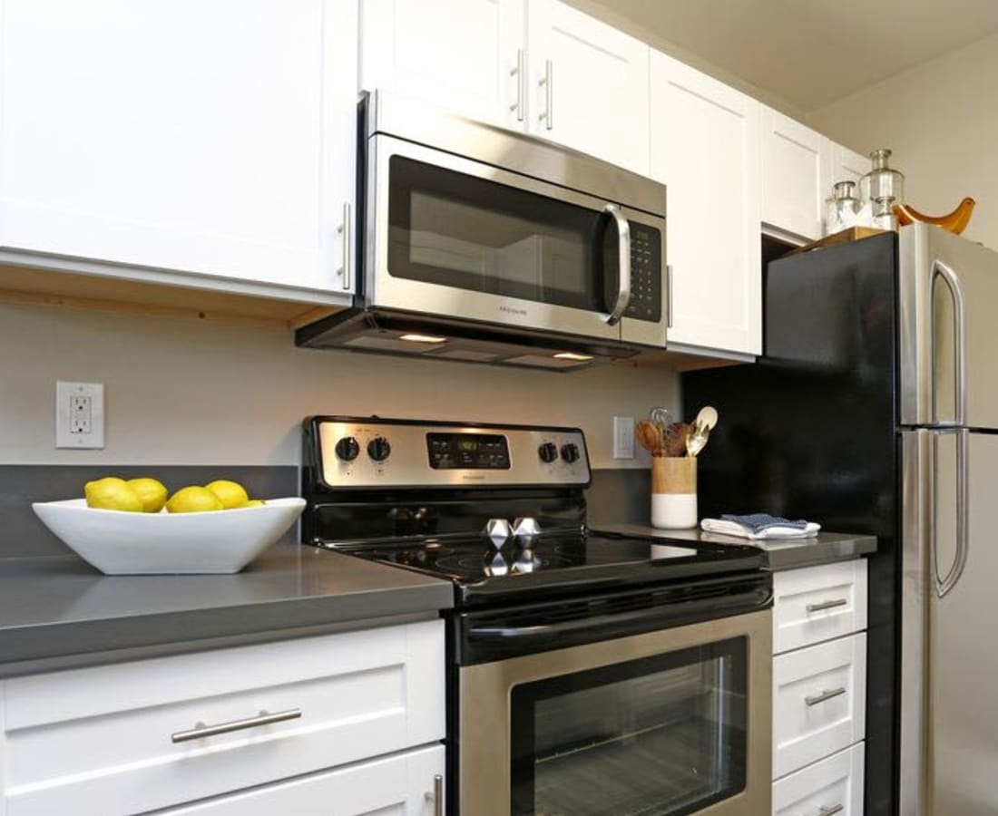 Modern Maple/White Cabinets w/ Shaker-Style Doors in Kitchen & Bath