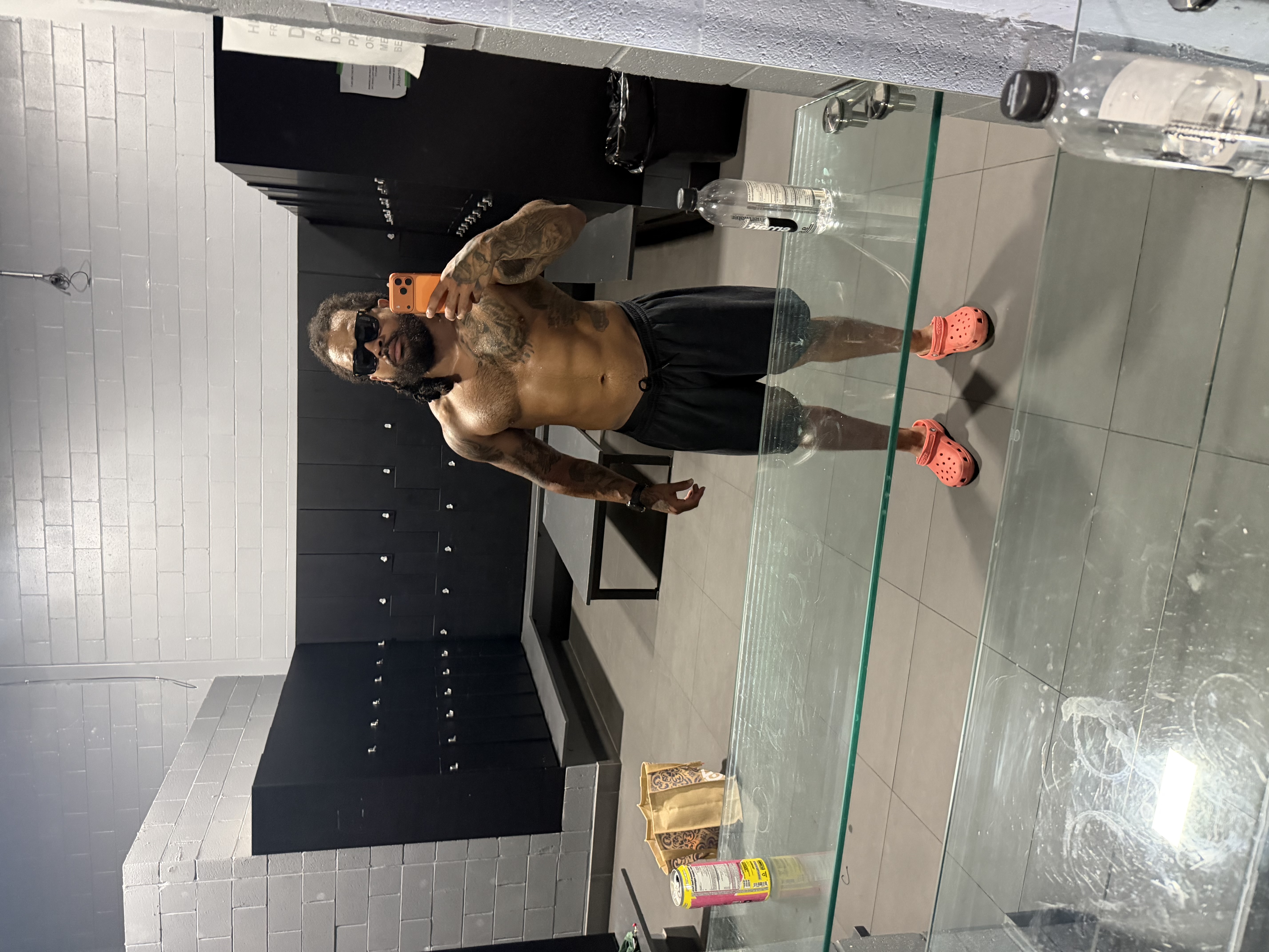 Ryan Jones in the gym