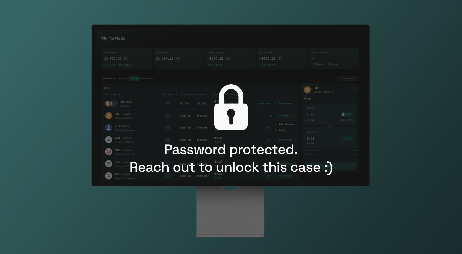 Fintech dApp project cover