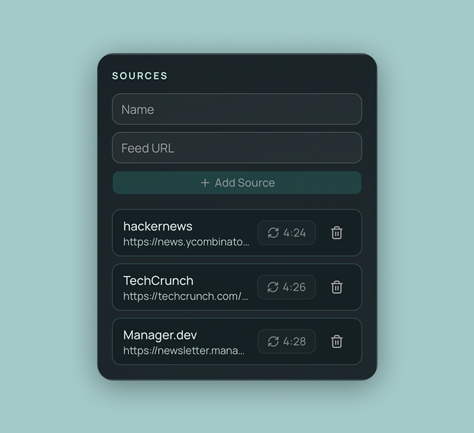 News agent, an AI project