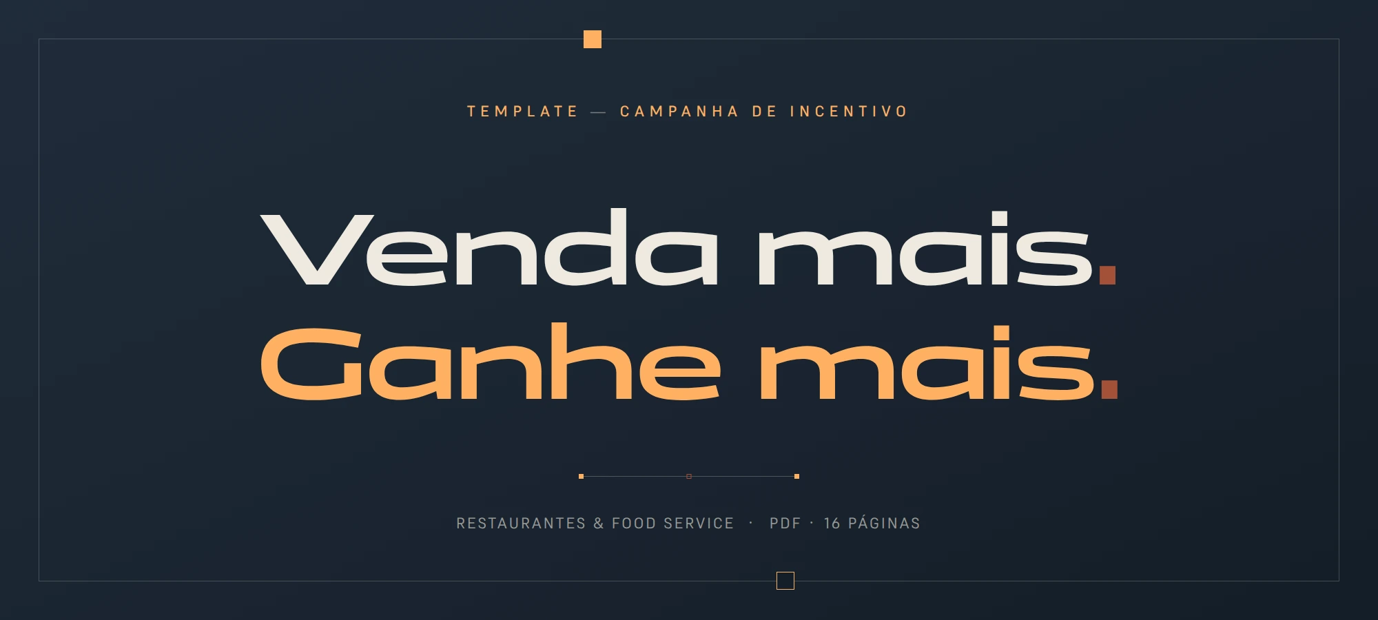 Capa do template Campanha Venda Mais, Ganhe Mais