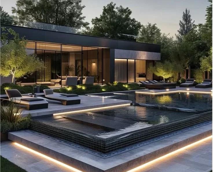 Luxury pool designs