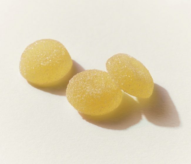 5mg Golden Pineapple x Sour Lemons Live Rosin Gummies