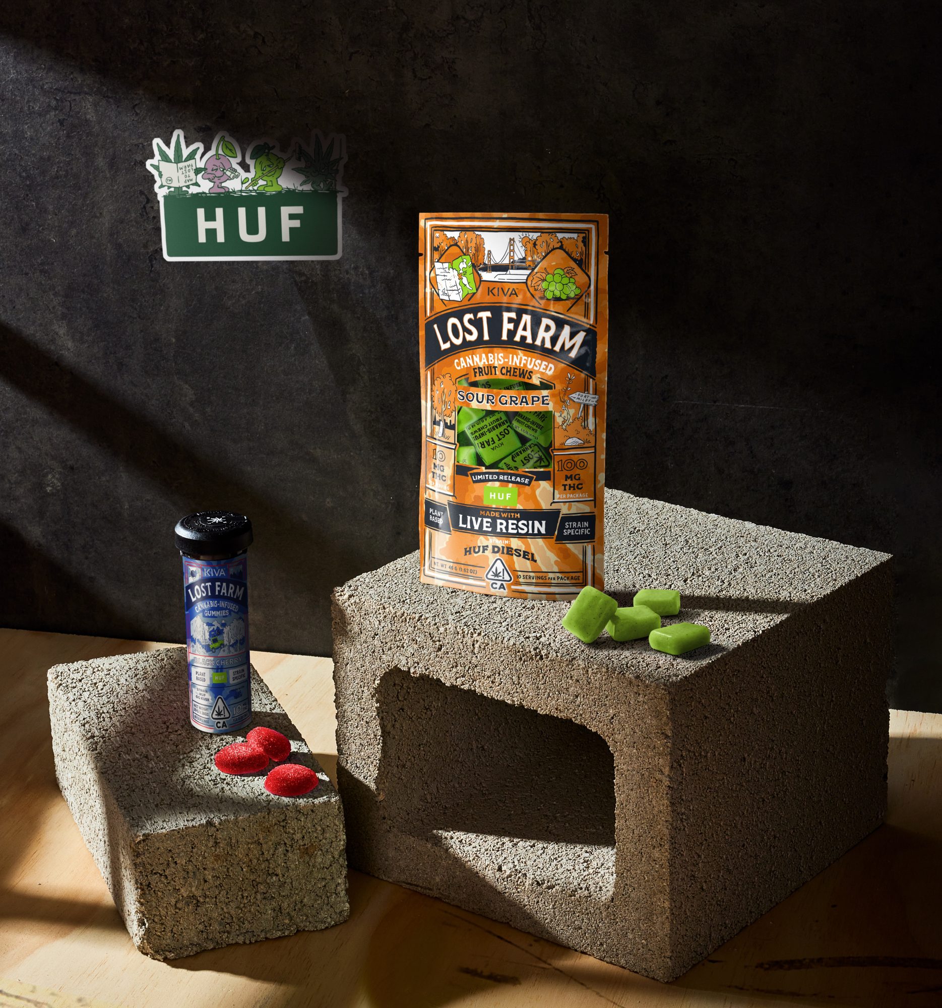 HUF x LOST FARM: Legendary Skate Company meets Edibles Trailblazer