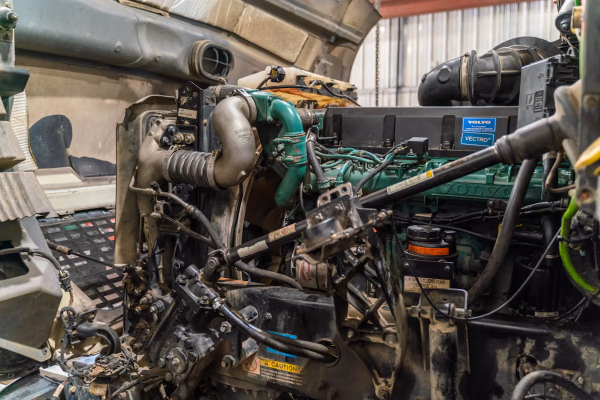 Truck engine